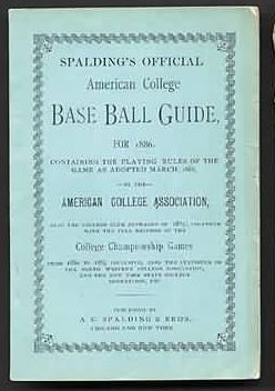 1886 Spalding's American College